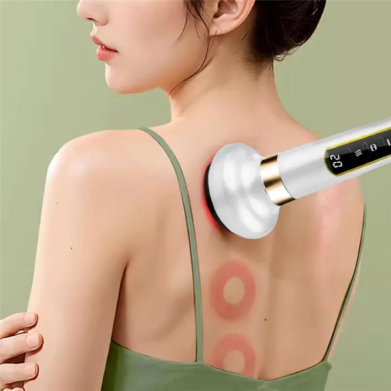 A76G-Pressure Cupping Cellulite Cupping Cupping Cellulite Massager Electric Scraper White