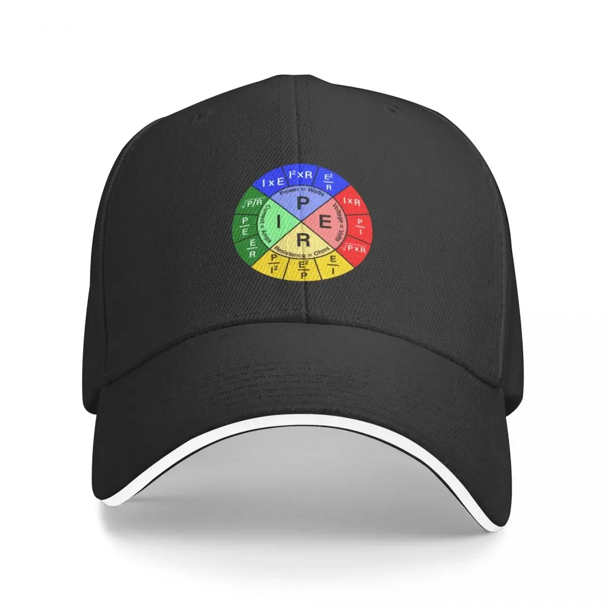 Ohms Law Baseball Cap Streetwear Snapback Cap Hat Man Luxury Men's Hats Women's