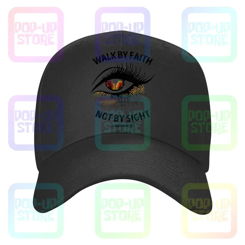 Cross Eye Walk By Faith Not By Sight 2 Corinthians Caps Baseball Cap