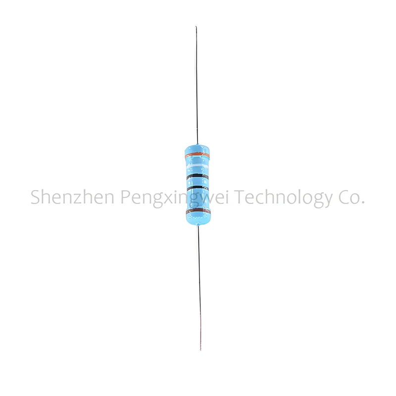 200pcs 2W 1% Metal Film Resistor 1 1.2 1.5 10 12 15 100 120 150 Ohm R K 1R 1R2 1R5 10R 12R 100R 1K 10K 100K 0.1R-1M