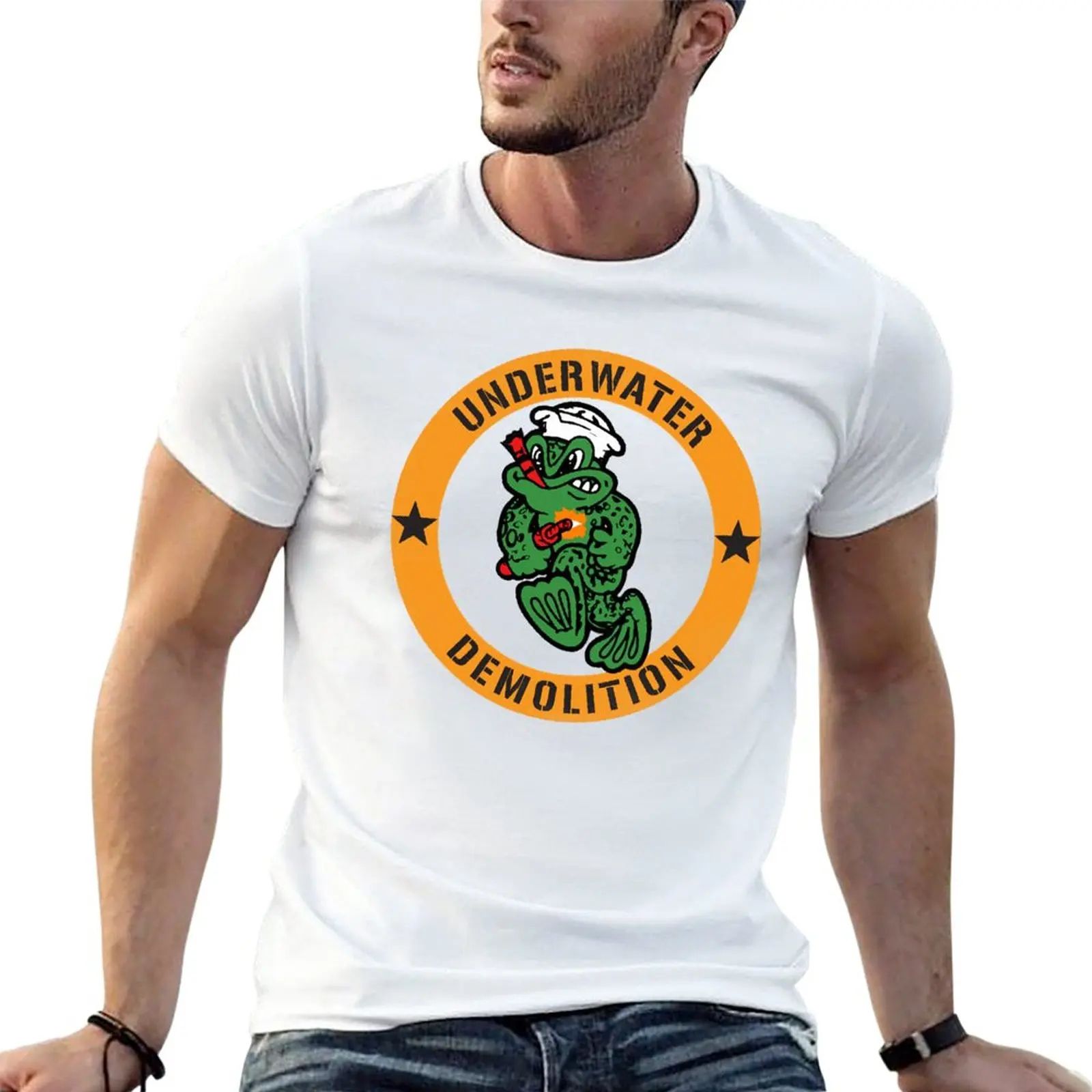 New Fifties Frogman T-Shirt cute clothes Blouse hippie clothes graphic t shirts t shirts for men graphic