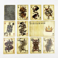 FABLE 3-Cartes de jeu de poker en papier noir, jeu de style rétro, collection, édition collector limitée, savoir à chaud