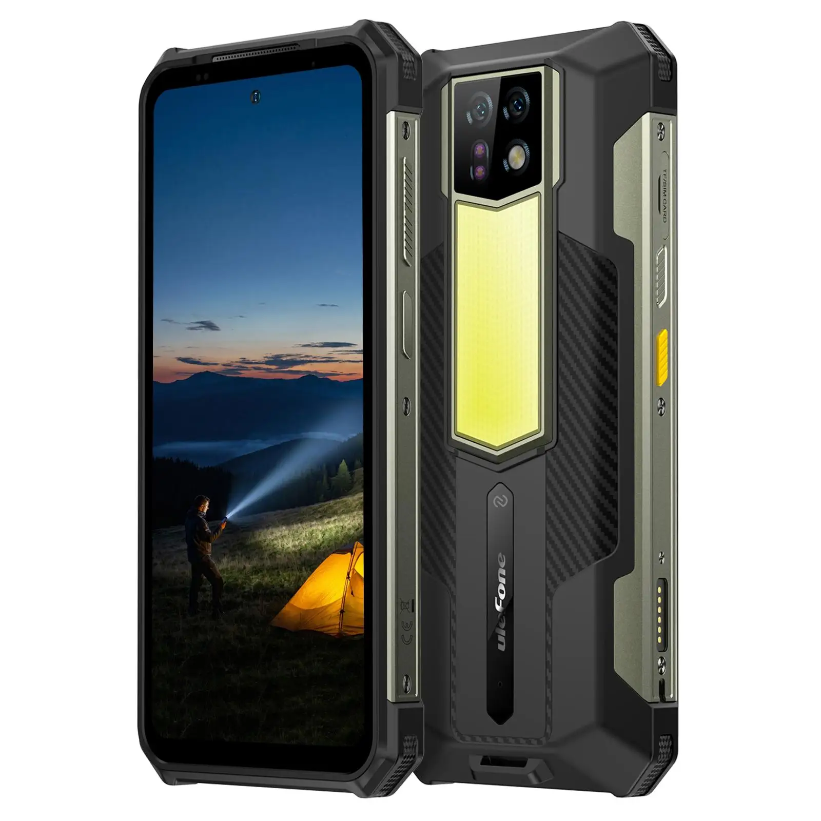 Ulefone Armor 24 Pro Rugged Phone 12GB+256GB 6.78 inch Android 16 MediaTek Helio G200 Octa Core 4G NFC Night Vision Smartphone