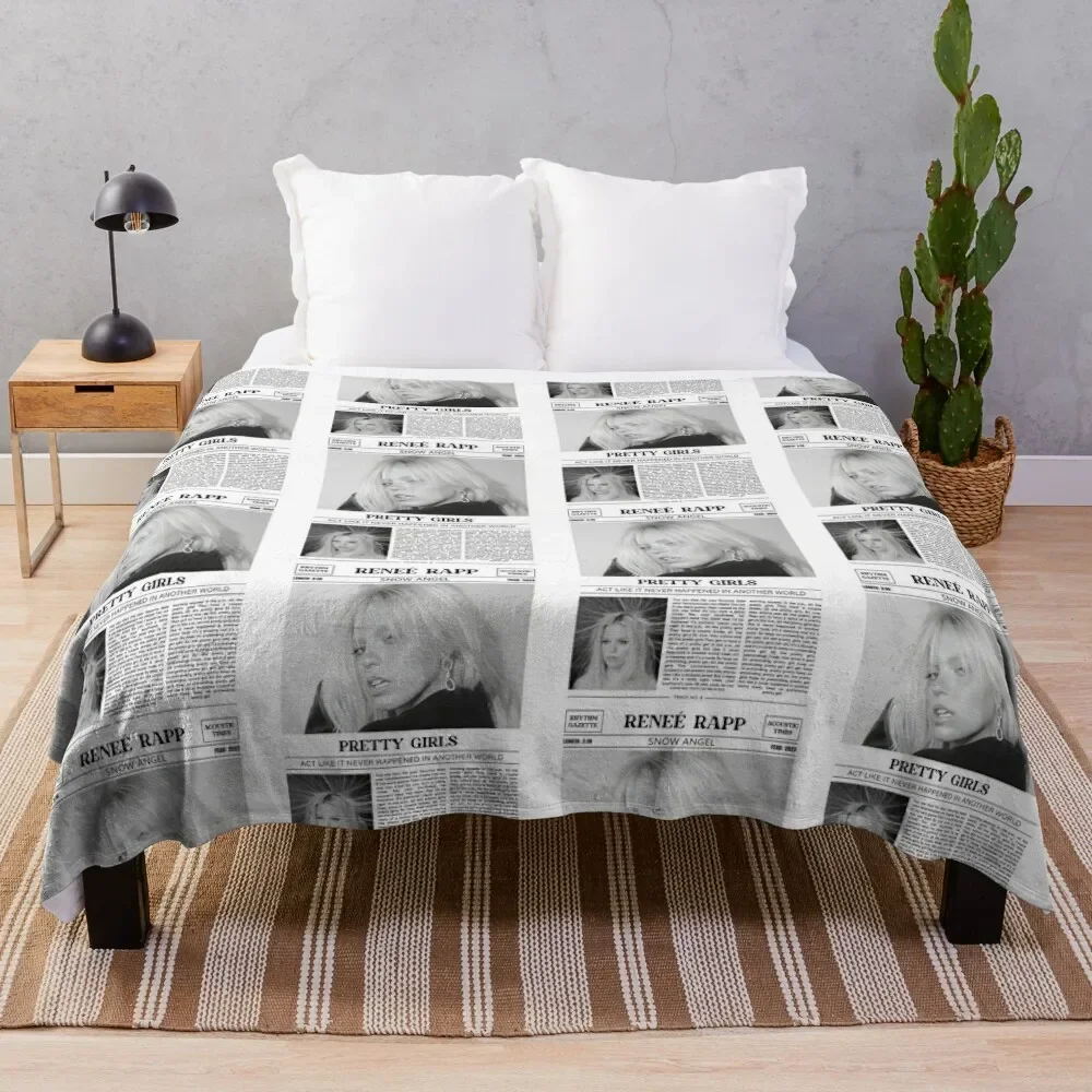 

Renee Rapp Pretty Girls Retro Throw Blanket Quilt Summer Luxury Brand manga Blankets