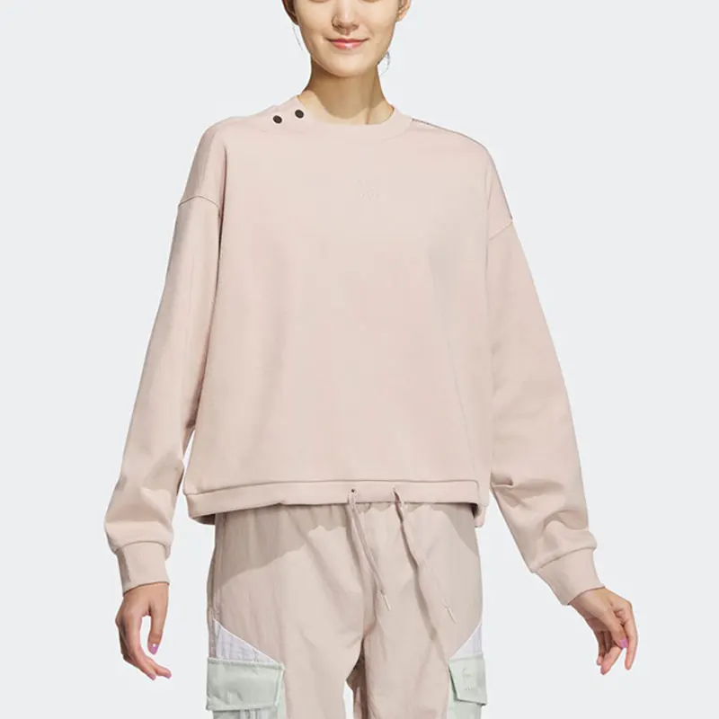 

Adidas подлинная NEO весенняя женская свободная толстовка с капюшоном IK3426