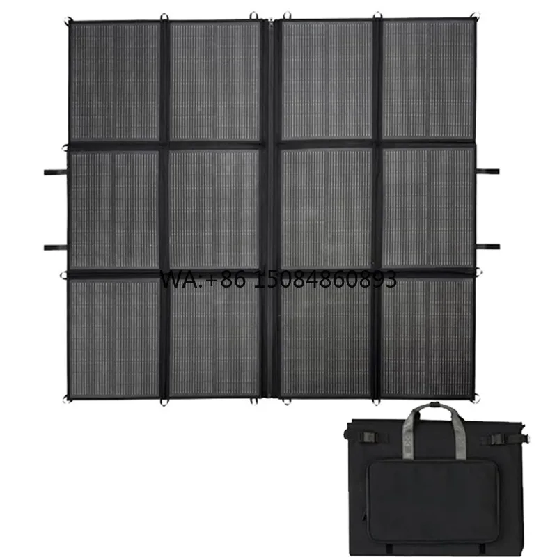 

Солнечная панель 440 Вт, IP65, водонепроницаемая, из ПЭТ, складная, монокристаллическая, CE ROHS, для зарядки на открытом воздухе, для автодомов и кемпинга