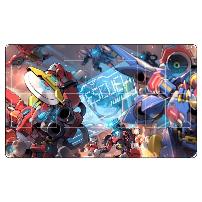 600X350X2Mm Yu-Gi-Oh! Black Magician Card Battle Mat Single Player Board Game Card Duel Plate Battle Mat Anime Cards Gift Toys