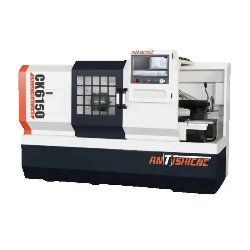 جديد هيدروليكي Ck6130 Ck6140 Ck6150 سرير مسطح مخارط باستخدام الحاسب الآلي FANUC سيمنز نظام التحكم الدقيق عالي السرعة الصين GSK و KND