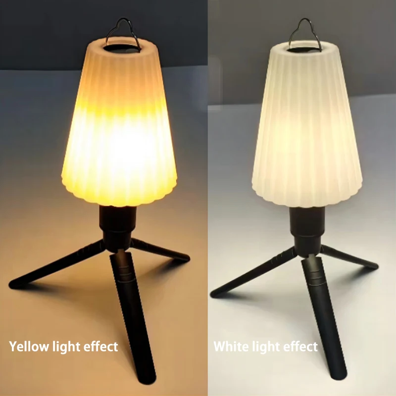 Multifunctional LED camping light hook tent light camping light mounting tripod bracket adapter nut Type-C charging