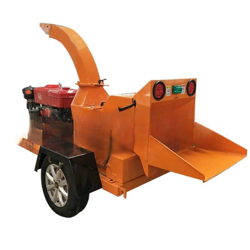 For Factory Price Wholesale Branch Wood Shredder Small Garden Wood Shredder Mobile Orchard Shredder