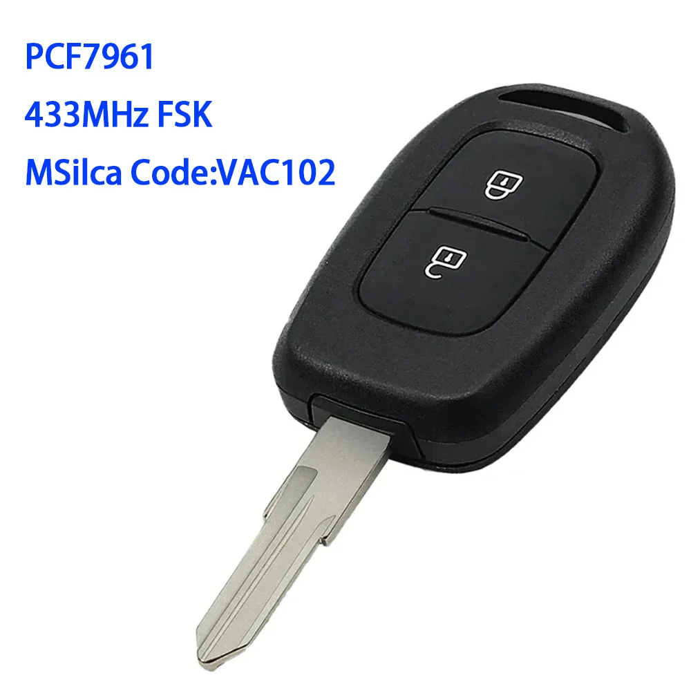YOCASTY PCF7961M VAC102 Remote Car Key Fob For Renault Dacia LOGAN SANDERO LODGY DOKKER DUSTER 2013 2014 2015 2016 2017 2018