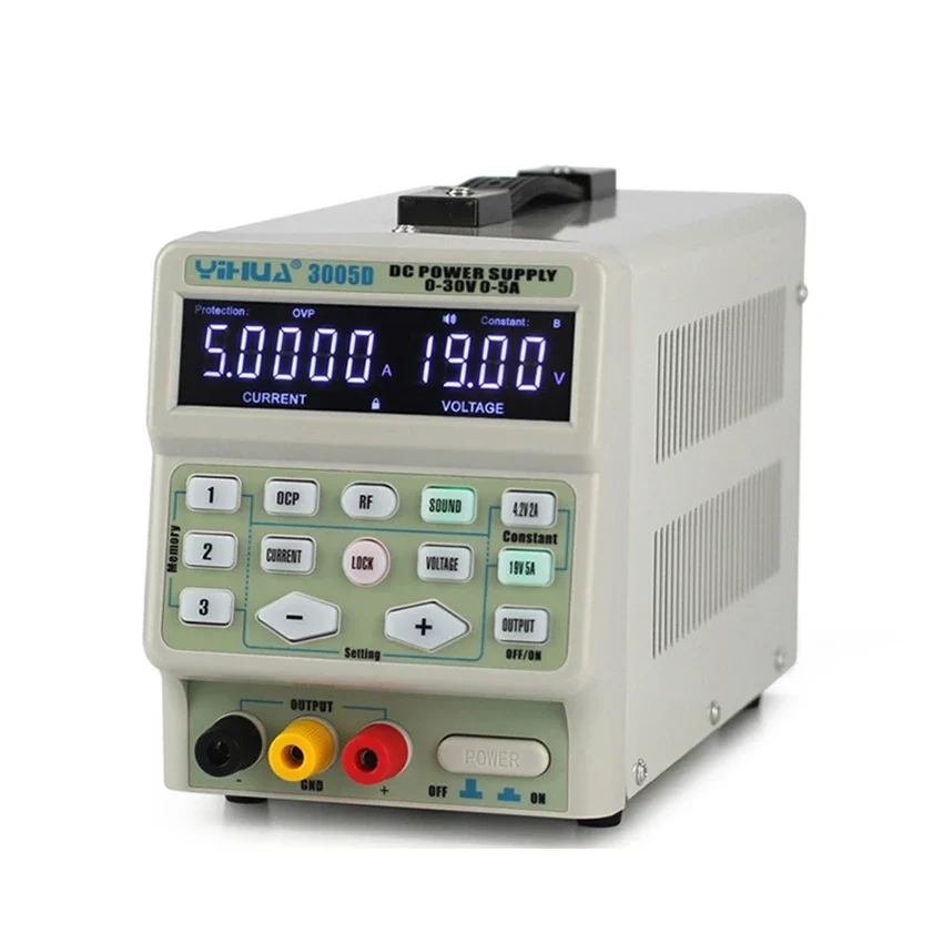 Catu Daya Dc Linier Dapat Diprogram Sakelar Teratur Dapat Disesuaikan Cerdas LCD 3005D untuk Perbaikan Ponsel
