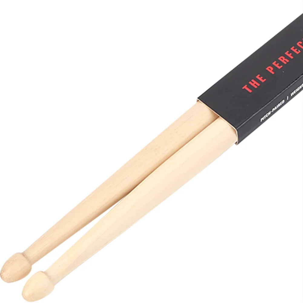 2PCS Drumsticks 5B American Hickory Drumsticks Mallets Jazz Drum Sticks Percussion Drum Sticks for Acoustic/Electronic Drum image 5