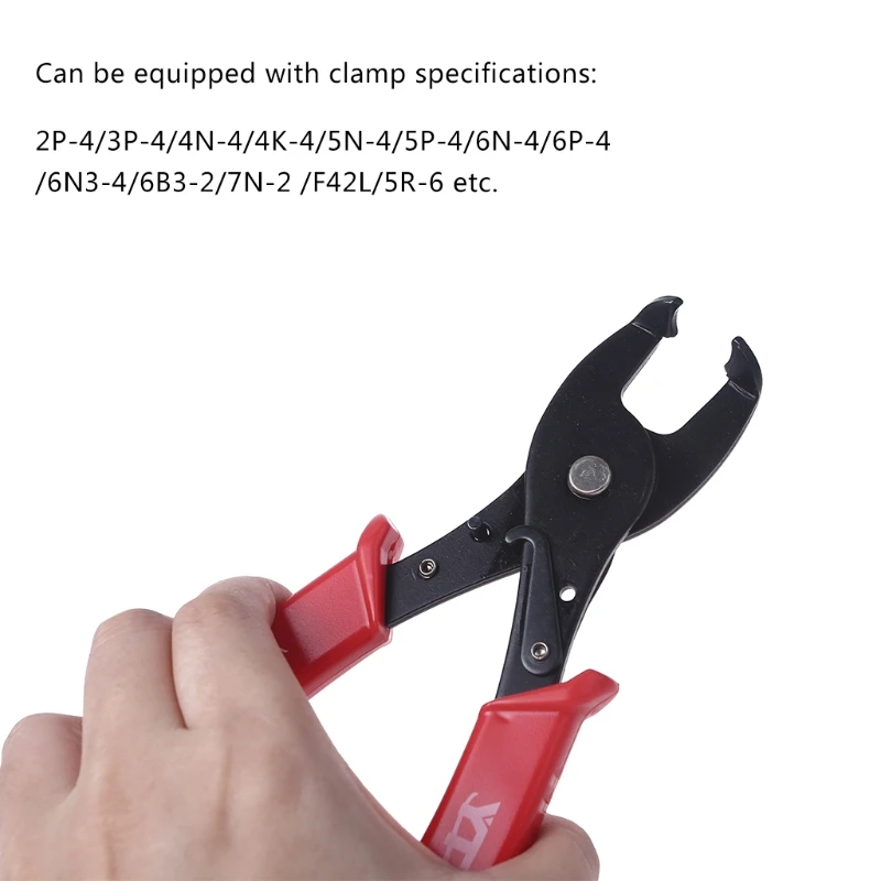 Strain Relief Crimper Bushing Pliers with Comfortable Grip Manual Hand Tool