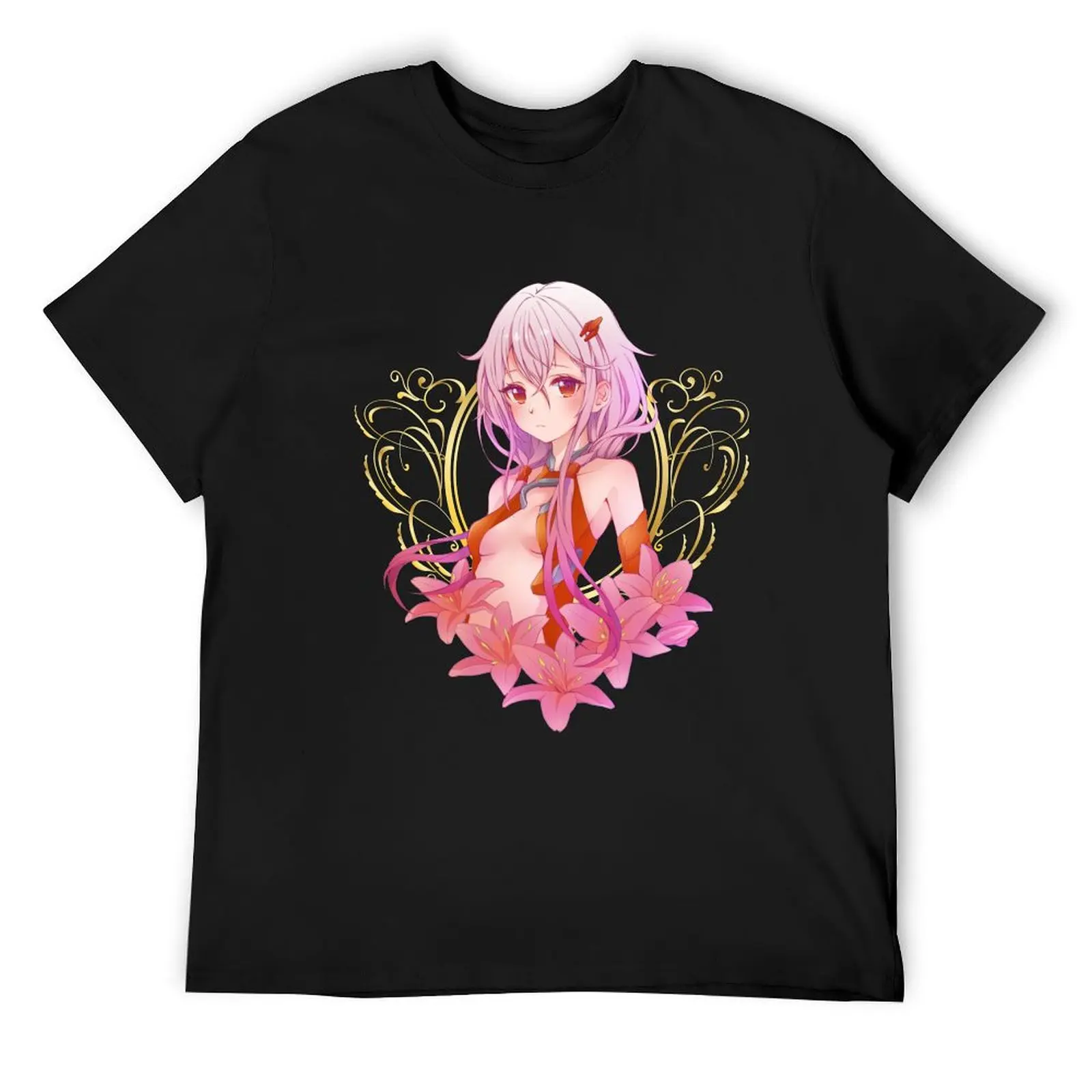 Inori Yuzuriha (Guilty Crown) T-Shirt summer clothes new edition sweat mens tall t shirts