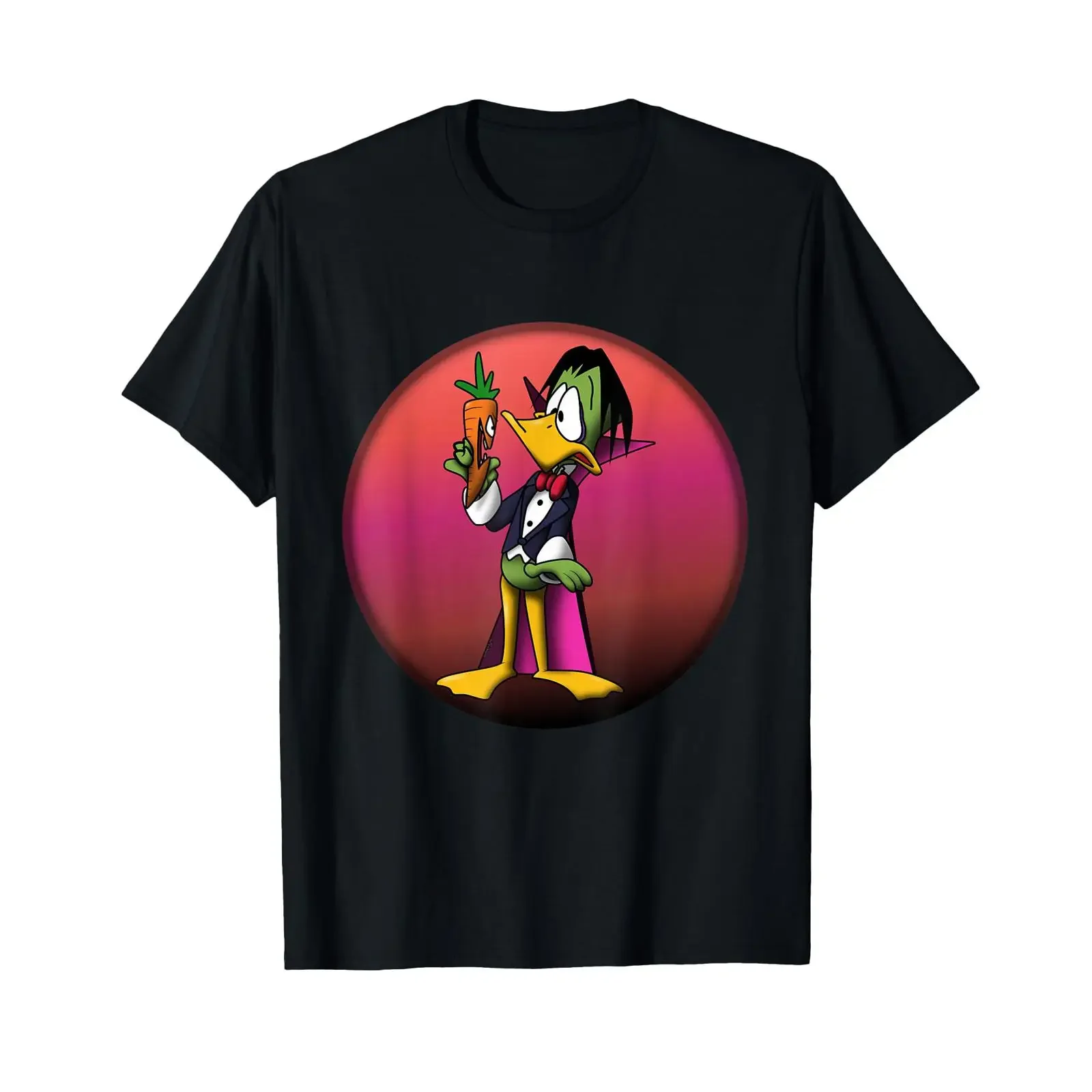 Duckula Returns Back T Shirt vintage Washed homme Versatile designer clothes fashion Slightly Comfortable Stylish Unisex