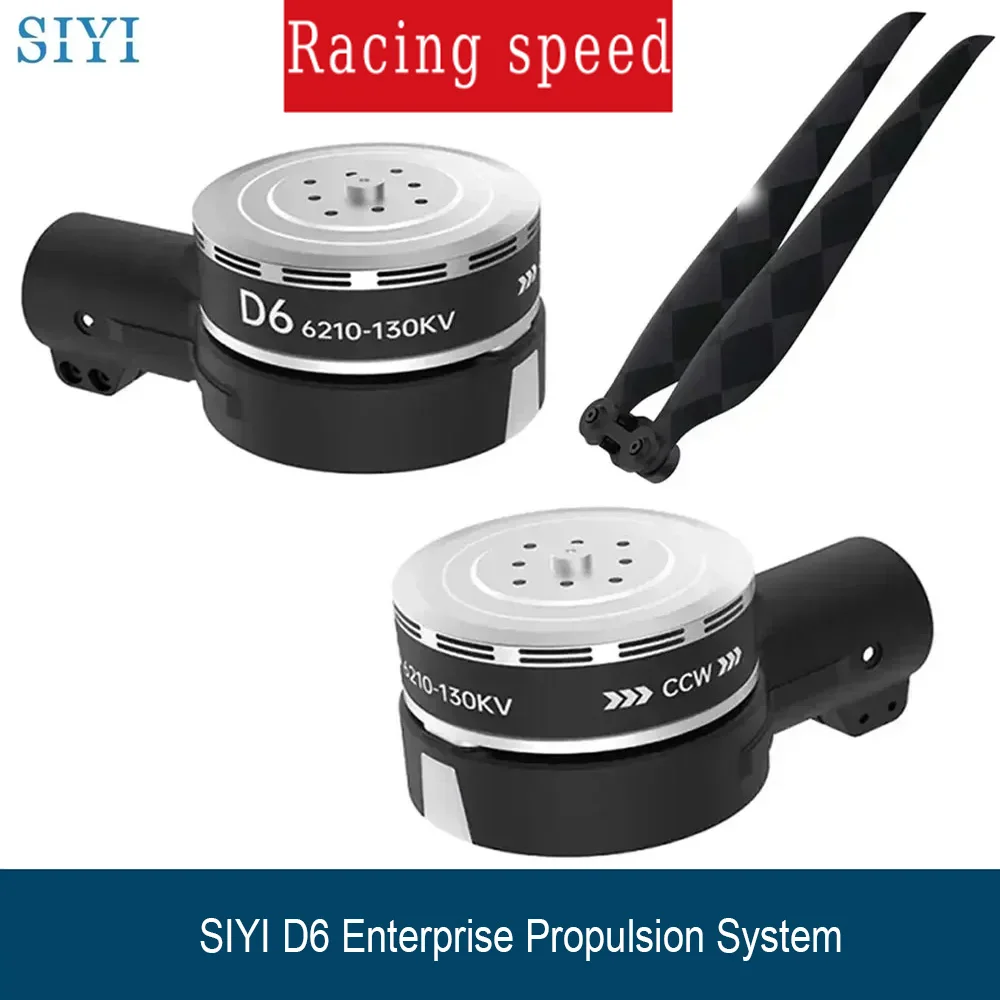 SIYI D6 Enterprise Propulsion System, Integrated Brushless ESC Motor Compatible Straight Foldable Propellers for Industry Drone
