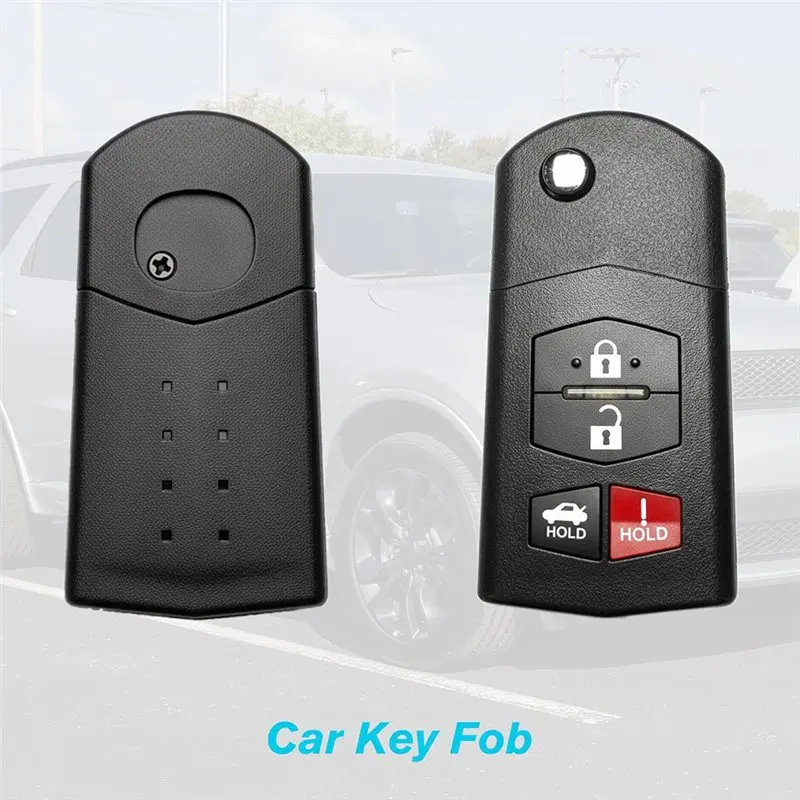 Car Key Fob With 4 Buttons Remote Control 315Mhz BGBX1T478SKE125-01 For Mazda 3 Seden 2010-2013 Keyless Entry System Door