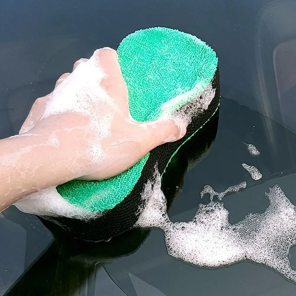 1PCS High Water Absorption Car Washing Sponge Large High-Density Car Detailing Double-sided Multifunction Cleaning Sponge