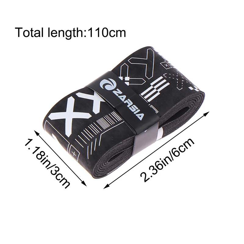 Tennis Badminton Racket Paddle Head Protection Tape Sticker Racket Overgrips Self-adhesive Shock Absorption Non-Slip Grip Tape view 6