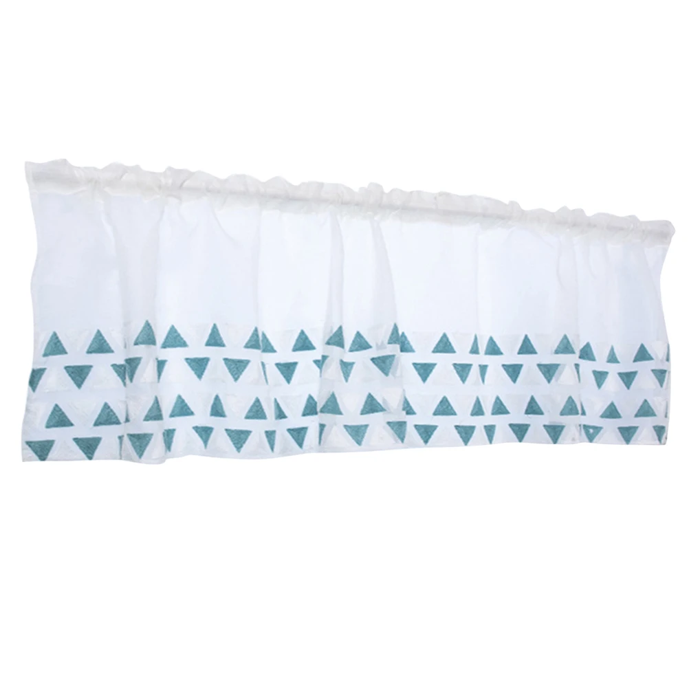 Romantic Exquisite Blackout Curtain 100x50cm Home Decor Sunlight Protection New Feeling Good Mood Living Room Bedroom