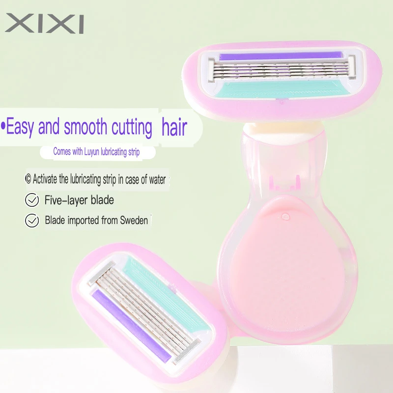 Xixi Light shell razor for women shaving leg hair armpit manual hair removal tool for the whole body