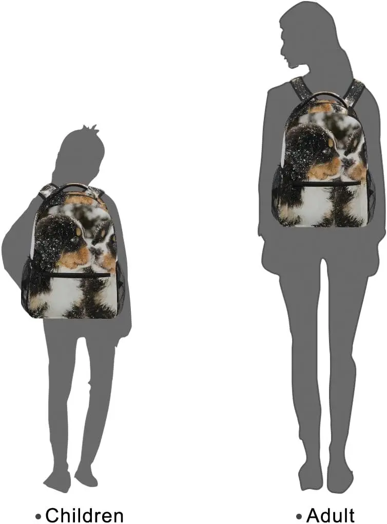 Schule College Rucksack Rucksack Reise Büchertasche Outdoor Berner Sennenhund