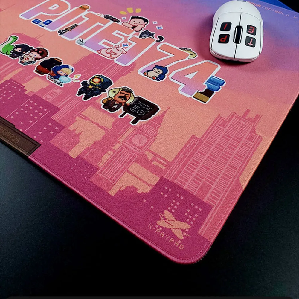 

Игровой коврик для мыши XrayPad Pite174, совместимый с гладкой поверхностью, большой настольный коврик, обновленная резиновая основа, FPS Apex Gamer, подарочные аксессуары