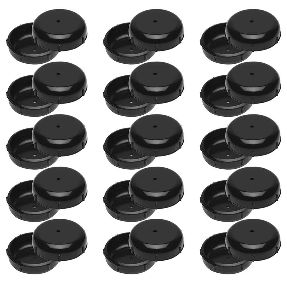 30Pack Furniture Feet Lid Round Plastic Outdoor Wrought Iron Patio Furniture Garden Wrought Iron Table Chair Foot Pads
