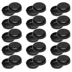 30Pack Furniture Feet Lid Round Plastic Outdoor Wrought Iron Patio Furniture Garden Wrought Iron Table Chair Foot Pads