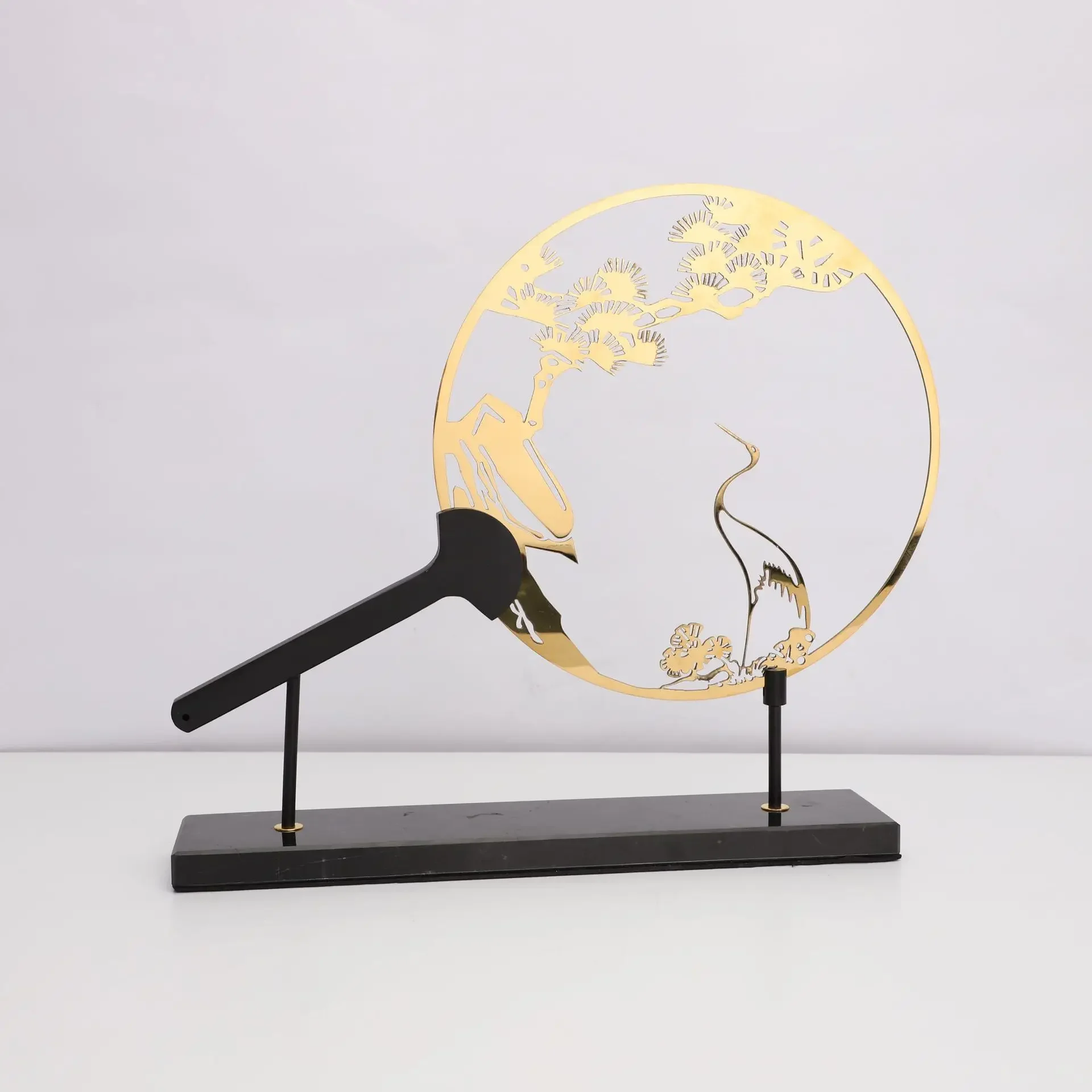 Evelyn Modern Chinese Creative Marble Metal Decoration Soft Home Living Room New Year Birthday Home Soft