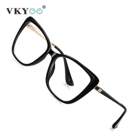 VICKY, gafas de lectura clásicas simples con marco grande y diseño de mariposa, gafas de lectura antiluz azul para mujer, prescripción personalizable LS228