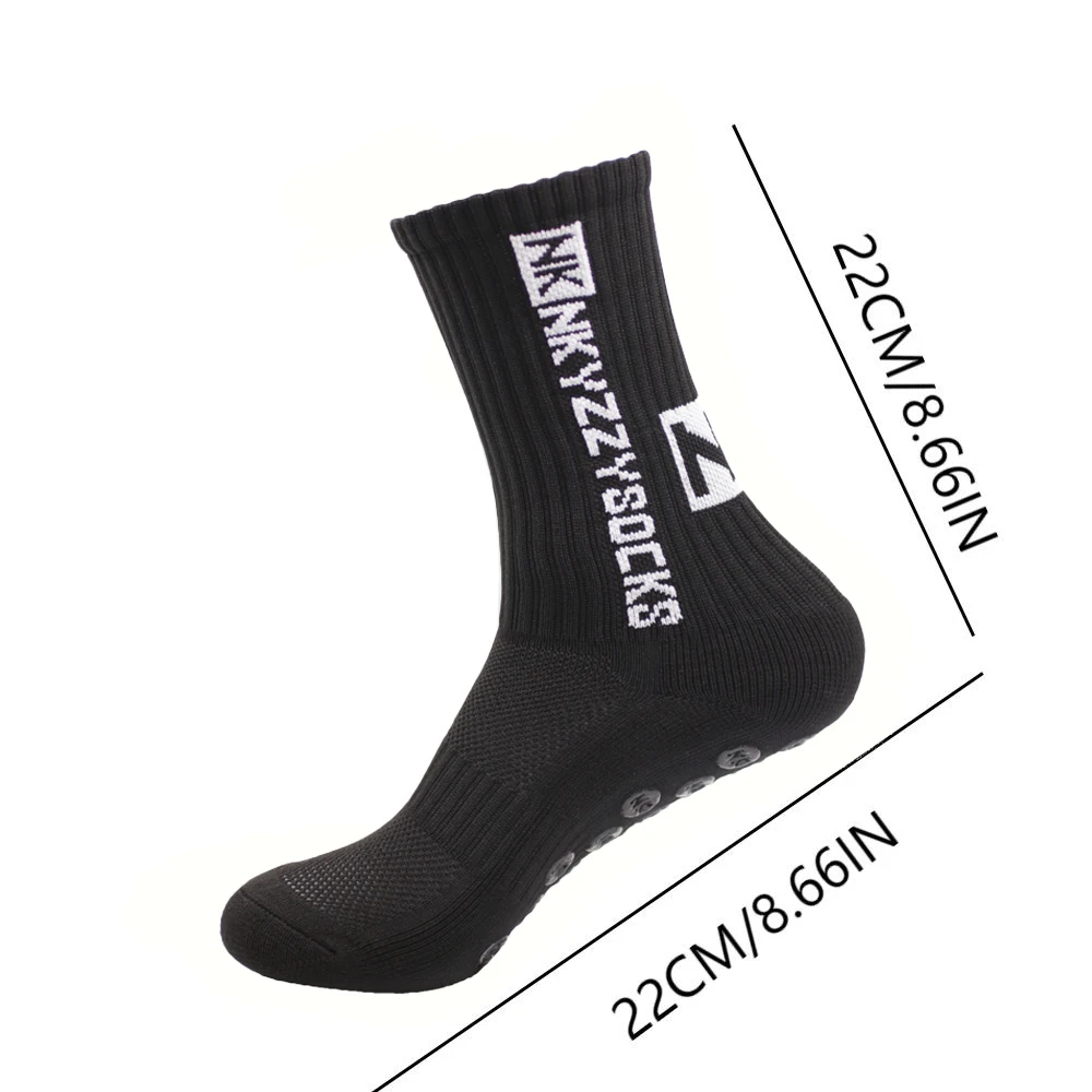 4-teiliges Fußball-Zubehör-Set: Rutschfeste Fußballsocken, Basketballsocken, Schienbeinschoner-Socken, Mini-Schienbeinschützer, Sportbandagen – Detail 14