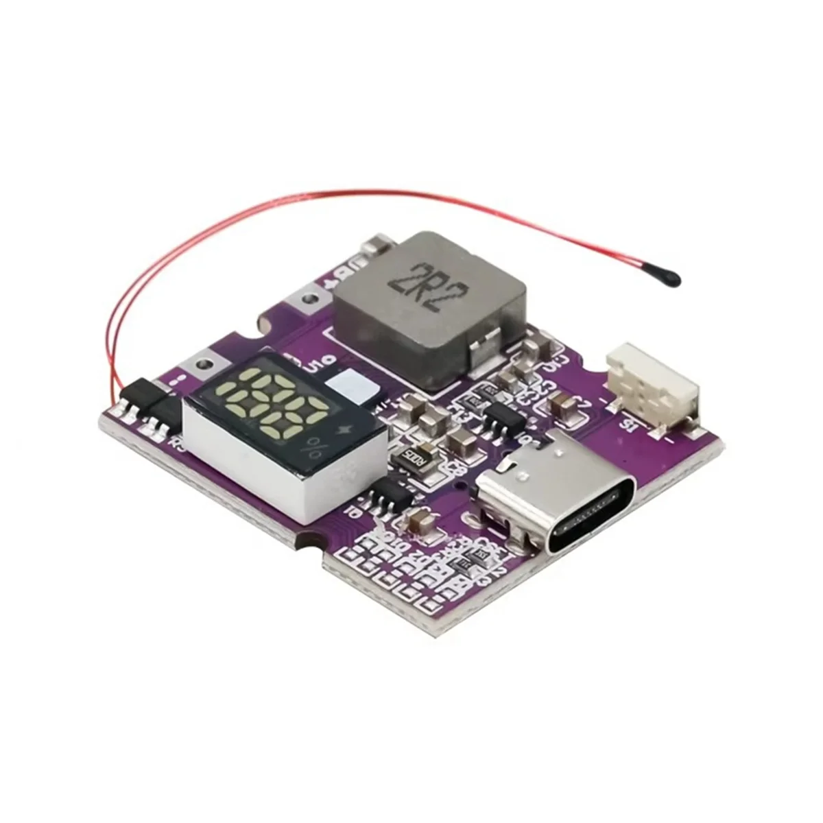 A07I 22.5W 전원 은행 리튬 배터리 충전기 지원 PD/QC, Type-C용 양방향 고속 충전 모바일 전원 모듈