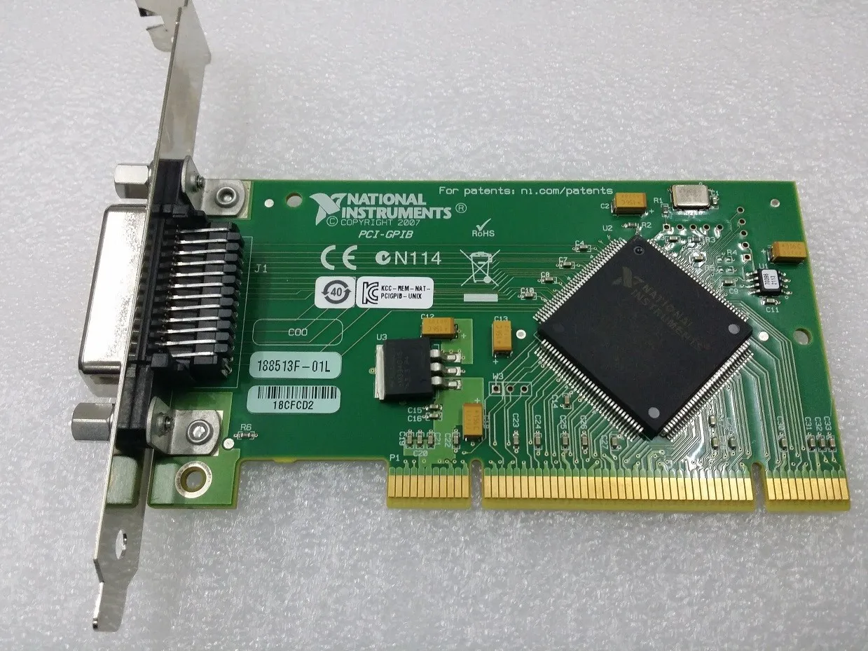 Original, American NI PCI-GPIB Card IEEE488 Card 778032-01 GPIB Small Card [2007 Version]