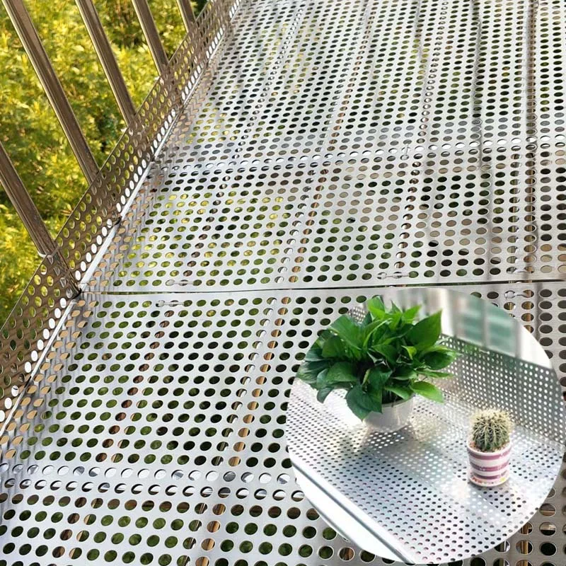 Stainless Steel Balcony Protective Net Pet Garden Flower Safe Anti-Theft Fence Mesh  Rust-Resistant Strong Load-Bearing Pad