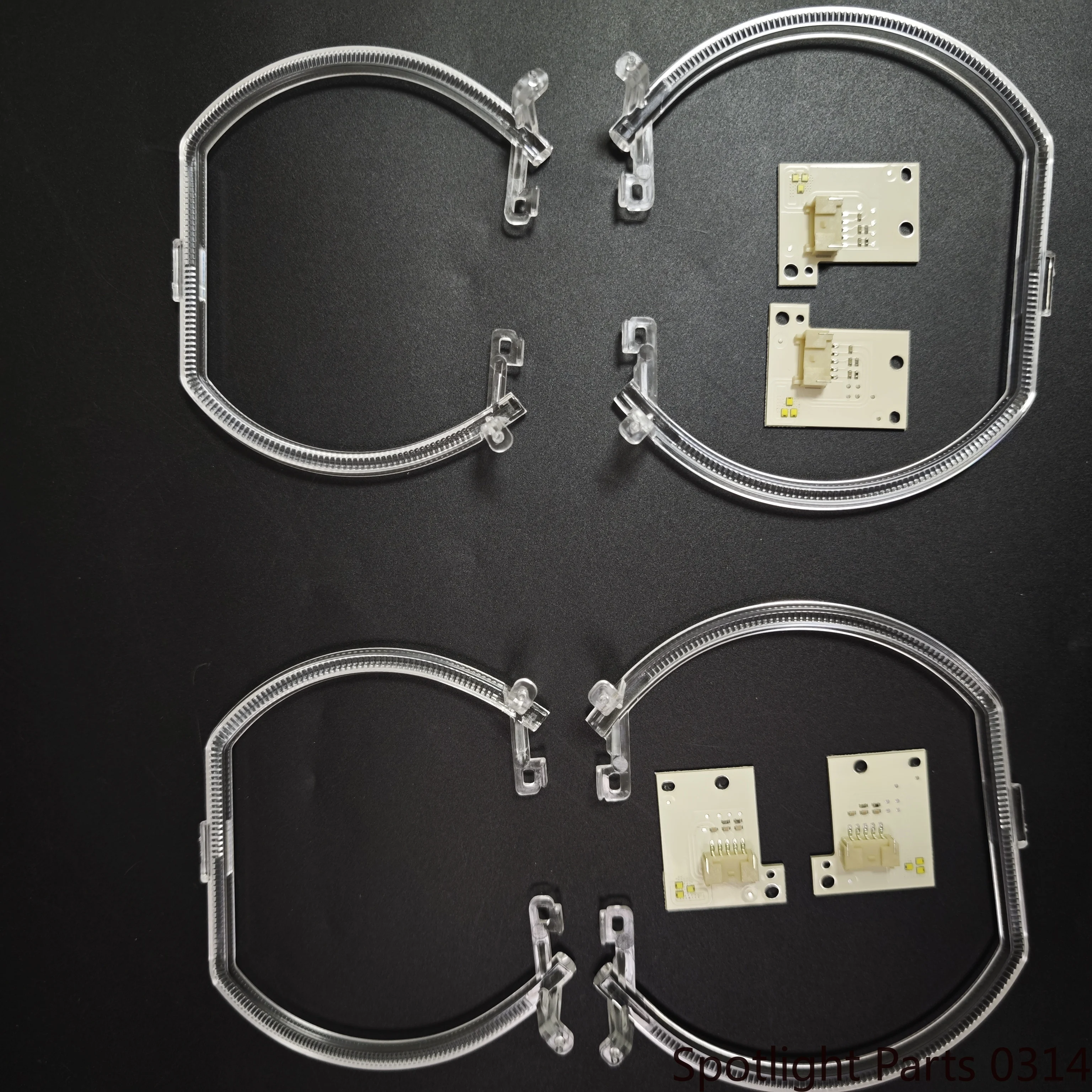 

For BMW 6 Series F12 F13 F06 2010-2016 DRL Headlight Angel Eye Chip Light Guide Aperture Strip Angel Eye Bar Car Accessories