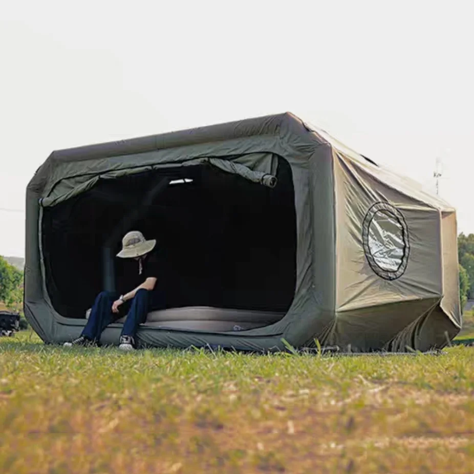 

ST Newest Air Frame Camping Tent With Inflatable Air Sleeping Outdoor Tent