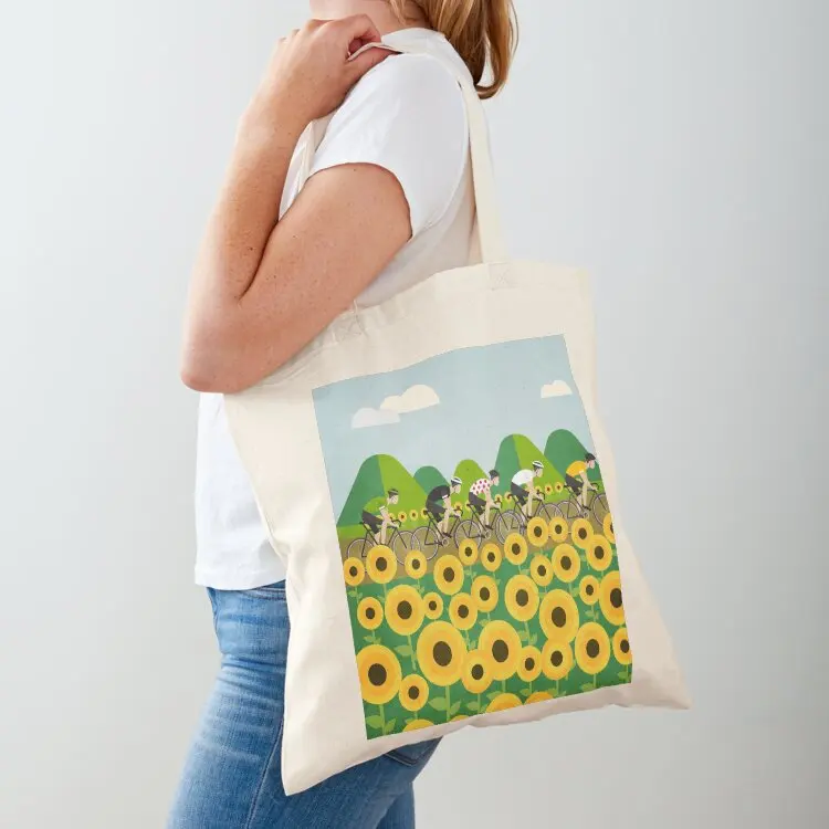 

Le Tour I Tote Bag Lady bag supermarket folding bag tote bags aesthetic Canvas stote