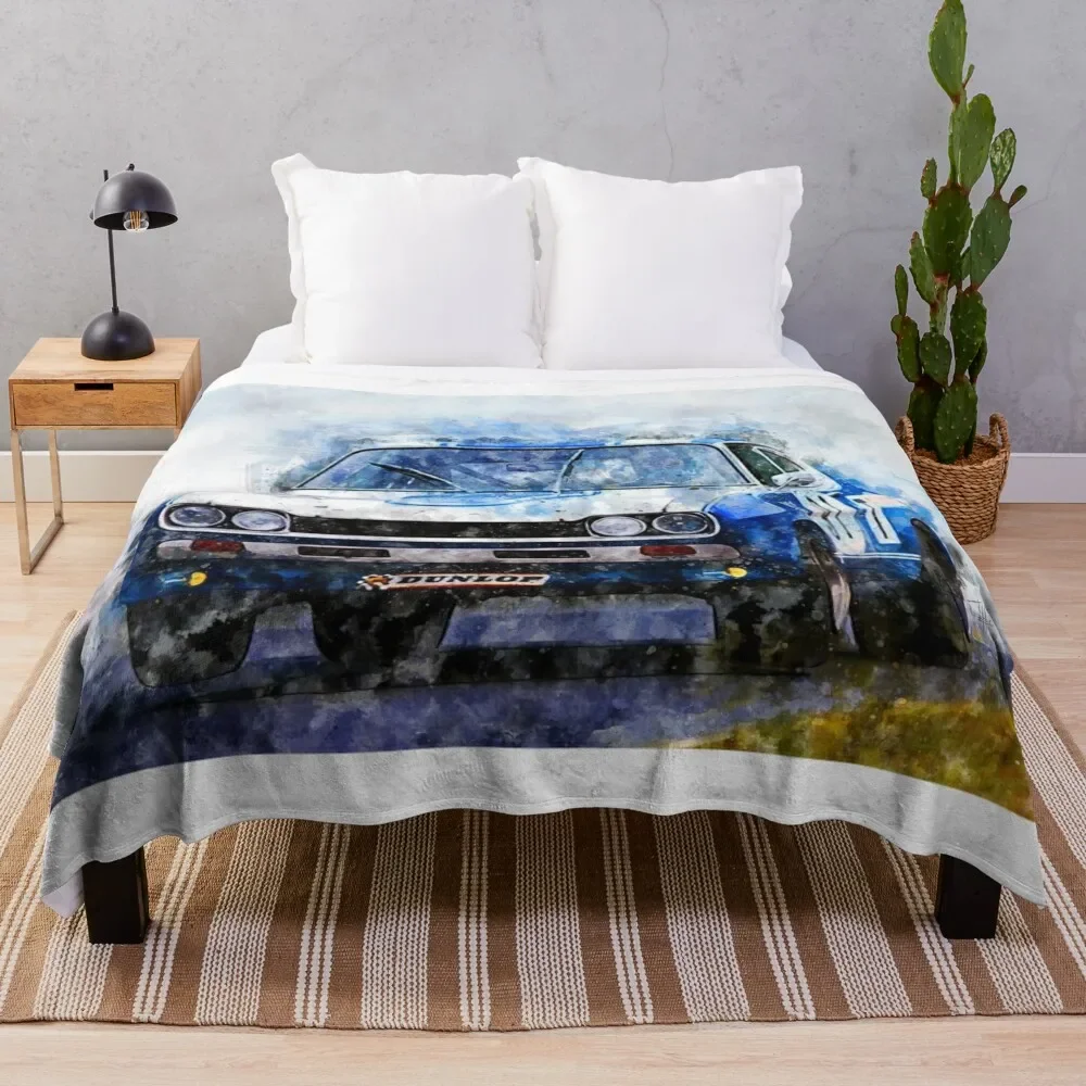 H. Stuck, Ford Capri 2600RS Throw Blanket Luxury Decorative Beds Luxury Thicken funny gift Blankets