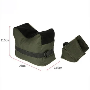 Tactical Sniper Shooting Gun Rest Bag Set, Front and Rear Rifle, Target Bank, Unscurred Support, Sandbag Support, Hunting Accessories 8 Main Sales Shooting Bank - №7