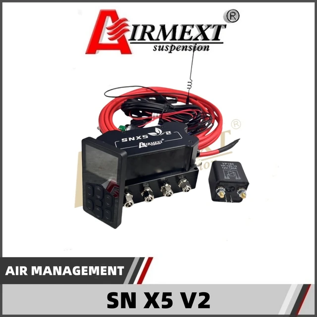 AIRMEXT-AIRMEXT®空気圧エアサスペンションシステム,電子コントローラーシステム,空気管理,sn x5 (v2),トップグレード -  AliExpress