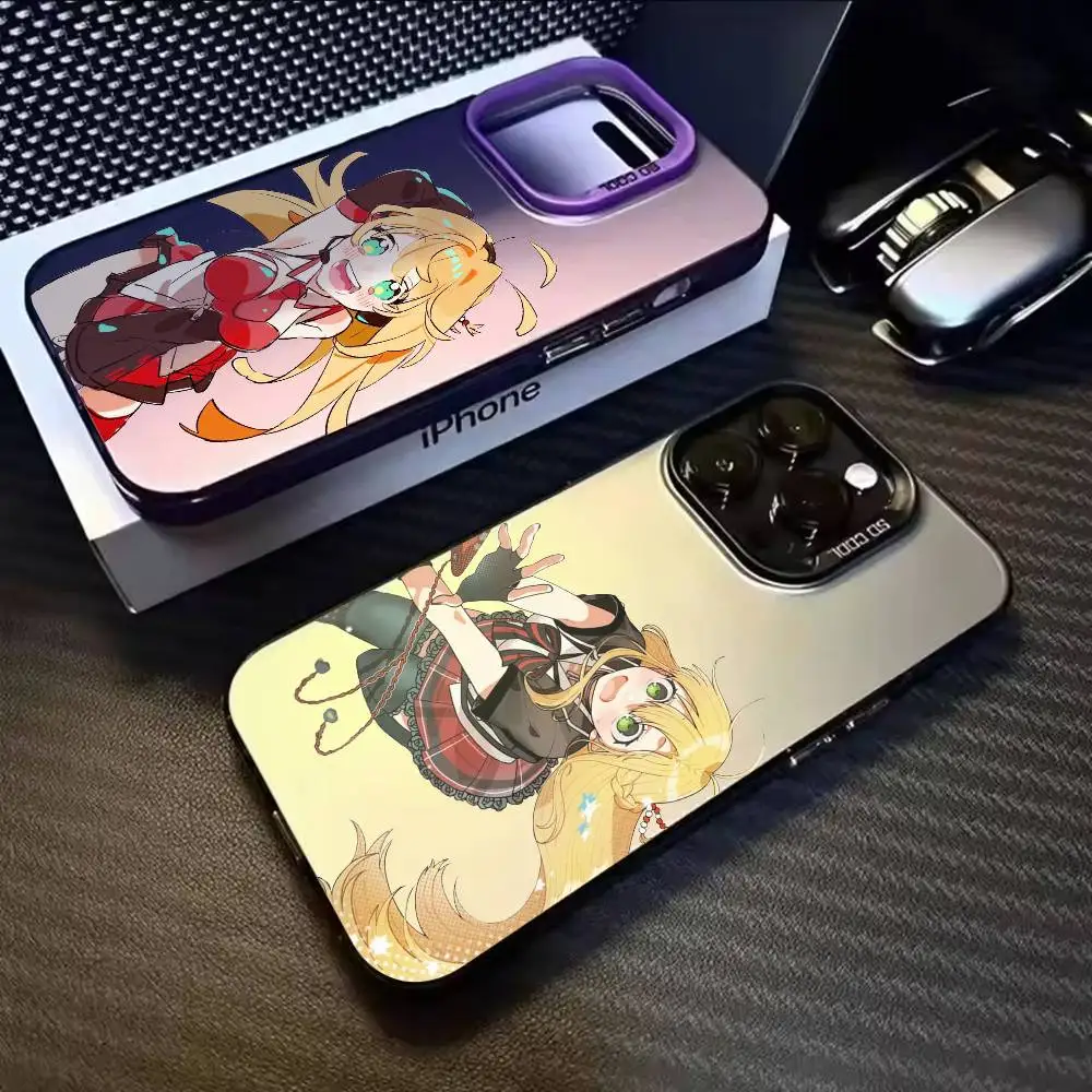 

Tsurumaki Maki Cute Phone Case For iPhone 17,16,15,14,13,12,11,Mini,Pro,E,MAX Matte Shockproof