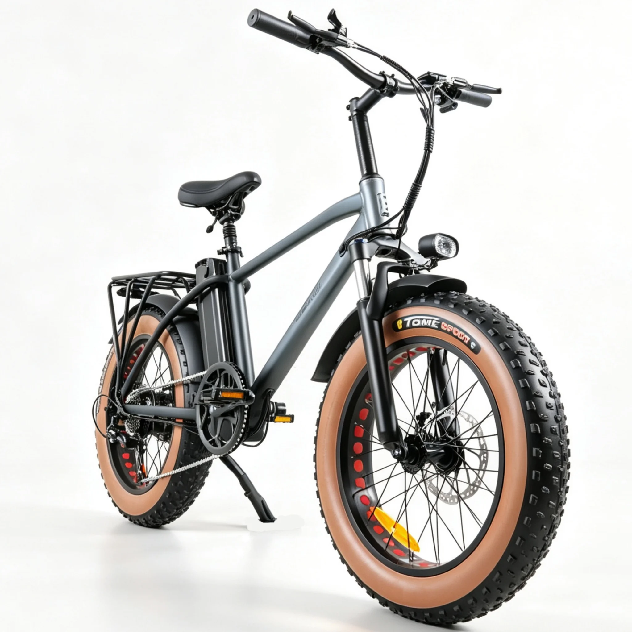 Elektrofahrrad 48V 18AH Batterie E-Bike für Erwachsene EBIKE 20*4.0 Reifen Elektrisches Mountainbike 7-Gang eBIKE EU Lagerbestand