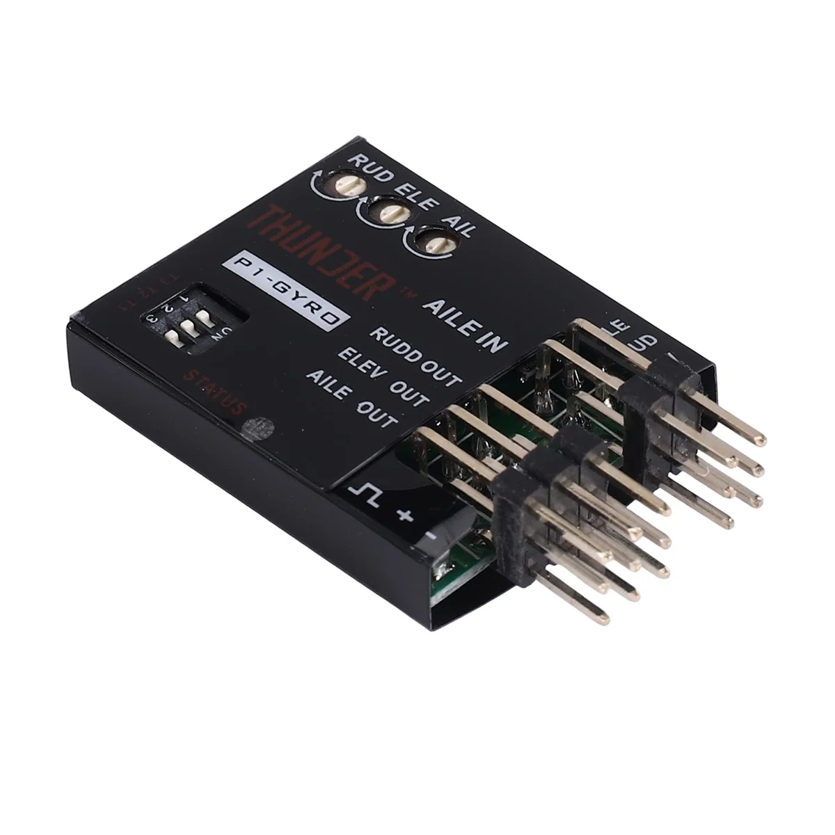

A72I P1-GYRO 3- Flight Controller Stabilizer System Gyro For Fixed Flying Wing Black
