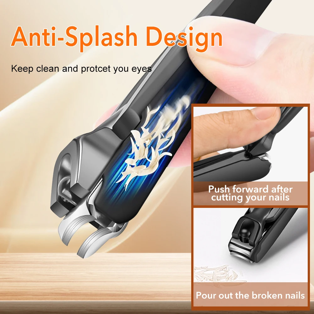 4 pz/set Tagliaunghie Set Tagliaunghie incarnite per unghie spesse Tagliaunghie in acciaio inossidabile Set Kit di strumenti per manicure e pedicure