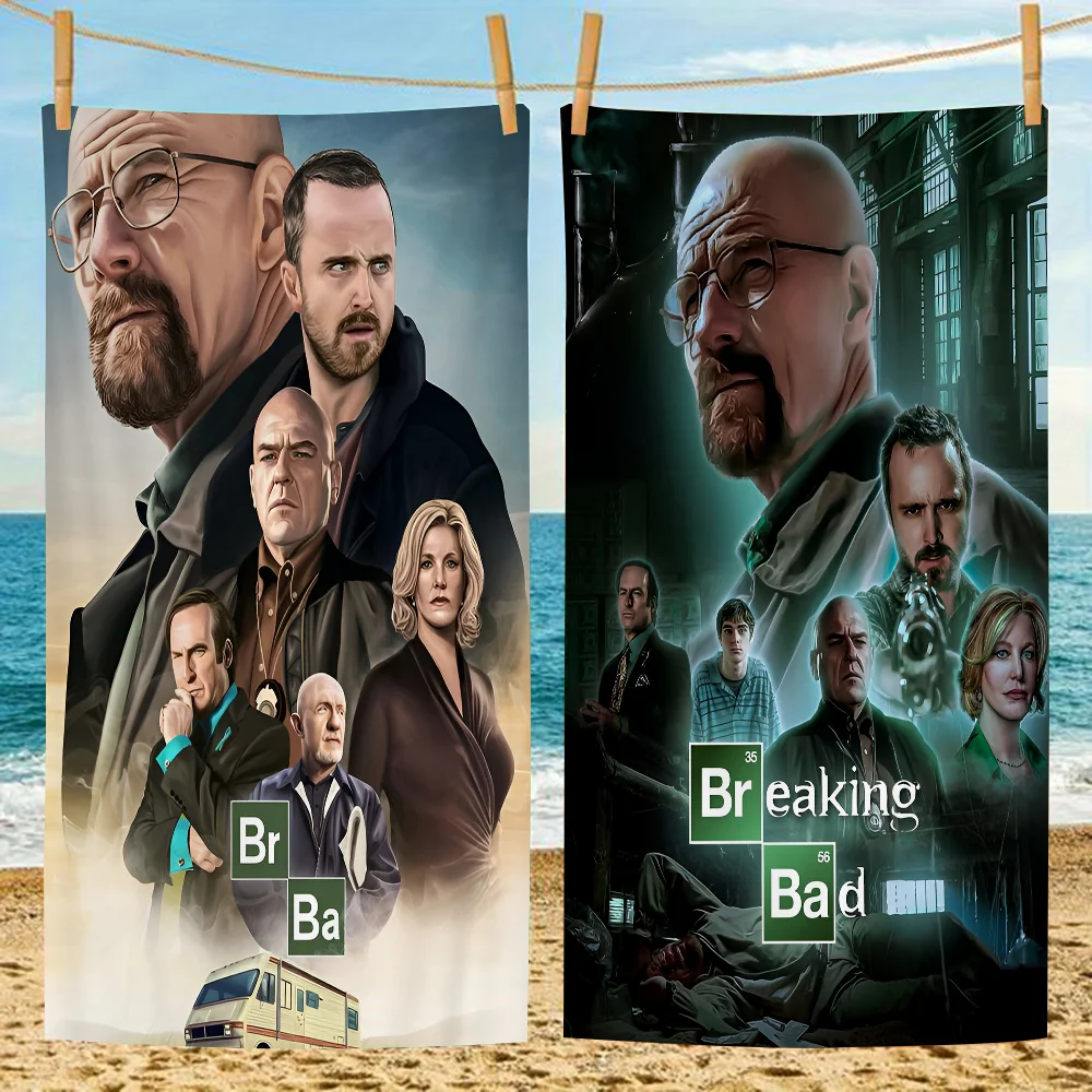 

Breaking Bad Cartoon Beach Towel Cute Kawaii Room Decor Bath Girls Children Hand Towels For Bathroom Shower