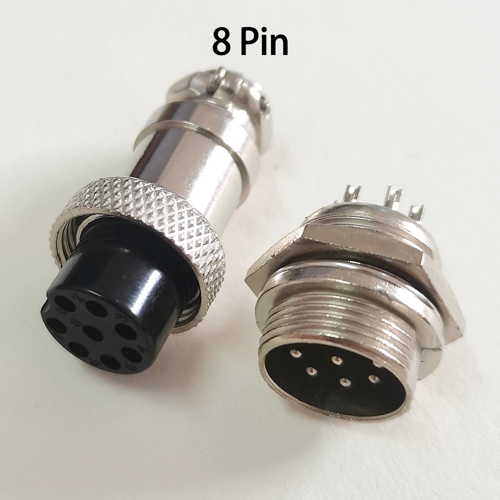 GX16 12,5x36mm 16mm M16 2 3 4 5 6 7 8 9 10 Pin Stecker Buchse Docking Luftfahrtstecker Wasserdichter Rundsteckverbinder GX Aviator Connector – Detail 10