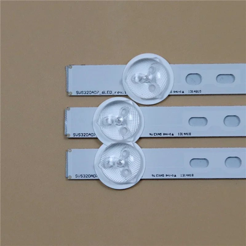 LED Array Bars For Blaupunkt 32/122J-GB-5B-HKUP-EU 32" inch LED Backlight Strip Matrix Kit SVS320AA6 SVS320AD7 Lamp Bands Tapes