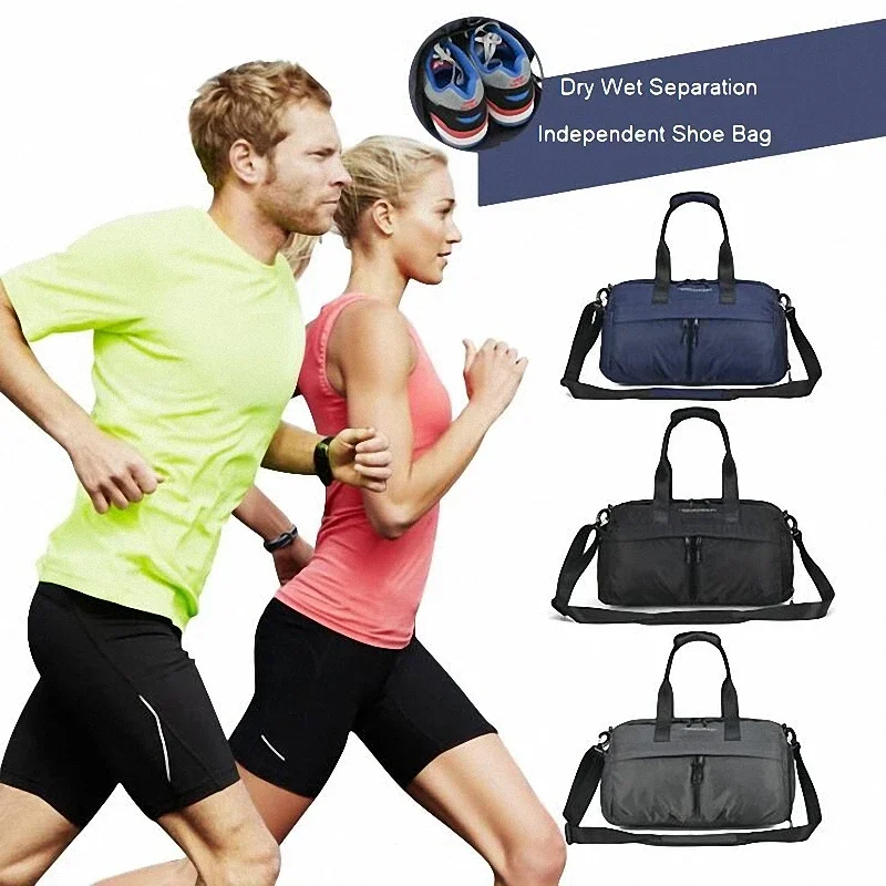 Men And Women Gym Bags For Fitness Training Outdoor Travel Sport Bag Multifunction Dry Wet Separation Bags Sac De Sport Gym Bag